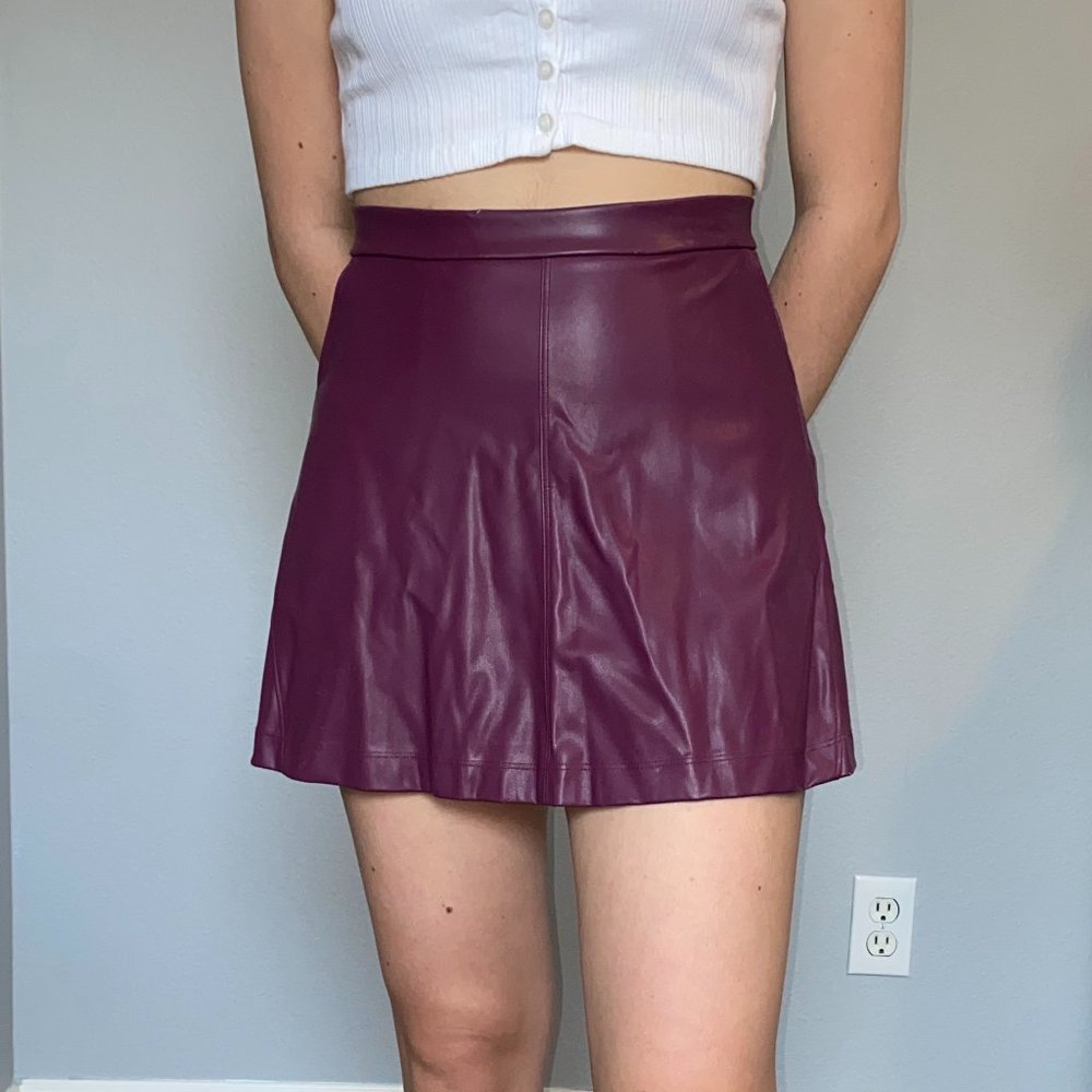 Girls Maroon Tucker and Tate Mini Skirt